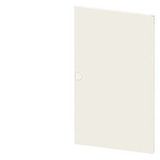Sheet steel door for surface mounting 3-tier