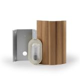 Sauna luminaire With aspen grill 1x30/60W C35/