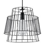 HANGING LAMP GATE BLACK E27 1X60W IP20