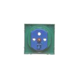 Single button for switches and push buttons, white matt
