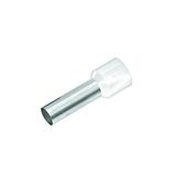 Wire ferrule isolated, 0,5mmý, L1=8mm, white