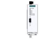 PROFIBUS OLM/P11 V4.1 Optical Link Module, 1x RS-485, 1x BFOC (plastic FOC)