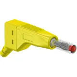 4 mm plug, screw connection, 2.5 mm², yellow, 64.9326-24