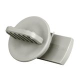 Quater turn door locking RAL7035