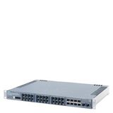 Managed Layer 2 Switch, 24V DC, 24x1G, 8x10G SFP+, 2x10G Cu, Conformal Coating