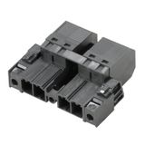 PCB plug-in connector, male plug, 7.62 mm, Number of poles: 3, 180°, PUSH IN without actuator, Tension-clamp connection, Clamping range, max. : 10 mm², Box