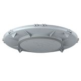 Install. housing, HaloX® 180 front part Iinst. opening Ø 125 mm, facing concrete
