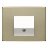 Centrd. RJ-datacont.ds. 2-v, berker Arsys, alu (brons)