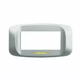 DIE-CAST PLATE 4M MATT SILVER