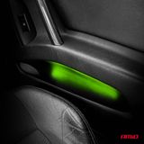 Flexible LED COB strips, green, 2x30 cm, 12 V, AMIO-04573