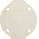 Base plate, fire-resistant, 1-v, Series 1930 polar white