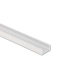Attached aluminum profile PG2 16x8mm without diffuser white 2m