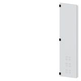 SIVACON, door half, left, with ventilation openings, IP40, H: 1800 mm, W: 400 mm