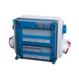 DISTRIBUTION BOX Mi-76238 IP44 SOCKETS FROM THE SIDE (MI-76238)