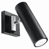 WALL LAMP DIREZIONE BLACK GU10 1X40W IP20