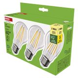 LED Bulb Filament A60 A CLASS/ E27 / 3.8 W (60 W) / 806 lm / warm white