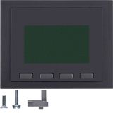 Info display, KNX - K.1, ant. matt, lacq.