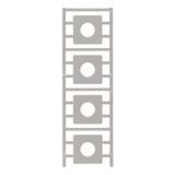 SwitchMark, Device markers, 44 x 44 mm, for cam switches, ABB, Type ON and OL40, grey