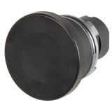 Mushroom push-button Ø 38, black