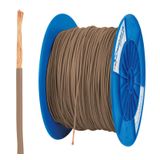 PVC Insulated Single Core Wire H05V-K 1mmý, brown (coil) (The price is shown without markup on metals. Request a quote for accurate information)