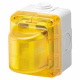 Warning Light Yellow Watertight Diffuser Lamp E14 15W IP55