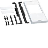 Assembly unit, universN, 450x250mm, for 2 NH00- fuse load on 60mm busb