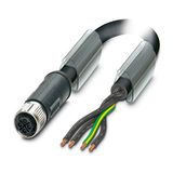 SAC-4P-20,0-PUR/M12FSS PE - Power cable