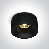 10112A/B/W BLACK LED 12W 38° WW 230V