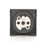 Double two way switch with LED indicator light, 10AX, light gray matt
