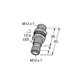 Inductive Sensor With Increased Switching Distance   BI4-G12K-AP6X-H1141