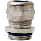 Cable Gland with slats ATEX EXE Nickel Plated Brass 3/8NPT Metallic Ra
