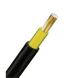 PVC Insulated Heavy Current Cable 0,6/1kV NYY-J 1x70rm bk (The price is shown without markup on metals. Request a quote for accurate information)