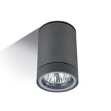 ANTHRACITE CYLINDER GU10 10W IP54
