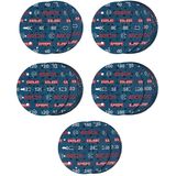 Sanding foil Expert O780,150mm,5x60/15x80/15x120/15x180/5x240,55