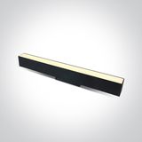 42100B/B/V BLACK 25W LINEAR LIGHT CCTV 48V IP20 MAXI