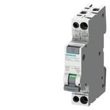 RCBO compact 1P+N 6 kA type F 30 mA B13