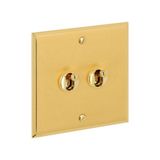 Art d'Arnould universe Double push lever memory 6A - brushed gold