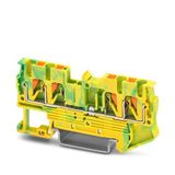 PT 2,5-QUATTRO-PE-R-CLXM - Protective conductor terminal block