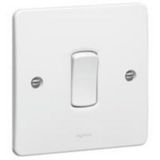 Single pole switch Synergy - 1 gang - intermediate - 10 AX 250 V~ - white