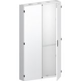 TH412S Floor-standing cabinet, Field Width: 4, Number of Rows: 12, 1850 mm x 1050 mm x 225 mm, Isolated, IP44
