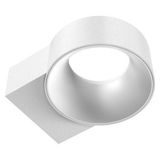 ELIA OL - WALL LIGHT LED LED - STAND ALONE - WIDE OPAL - 4000 K - WHITE