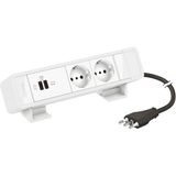 2 SOCKETS IT P30 USB C+C 63WPD 2M CORD WITH PLUG