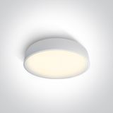 62125D/W/V WHITE PLAFO LED 25W CCTV IP20 230V
