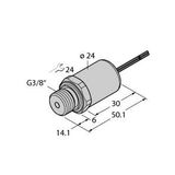 Pressure Transmitter With Current Output (2-Wire)   PT600R-2049-I2-WM0.5/X
