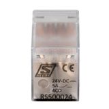 Plug-in Relay 14 pin 4 C/O 5A 24VDC, S-Relay RS5