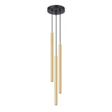 PASTELO 3P GOLDEN GLOSS HANGING LAMP G9 3X8W IP20