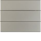 Push-button 1gang, Arsys, stainless steel, lacquered