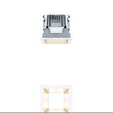 P-INF Q100L 1000-930 LDO GD WH - LED ceiling-recessed luminaire
