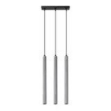 HANGING LAMP PASTELO 3L CONCRETE G9 3X8W IP20