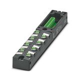 SACB- 8/3-L-C-M8 HD GG - Sensor/actuator box header